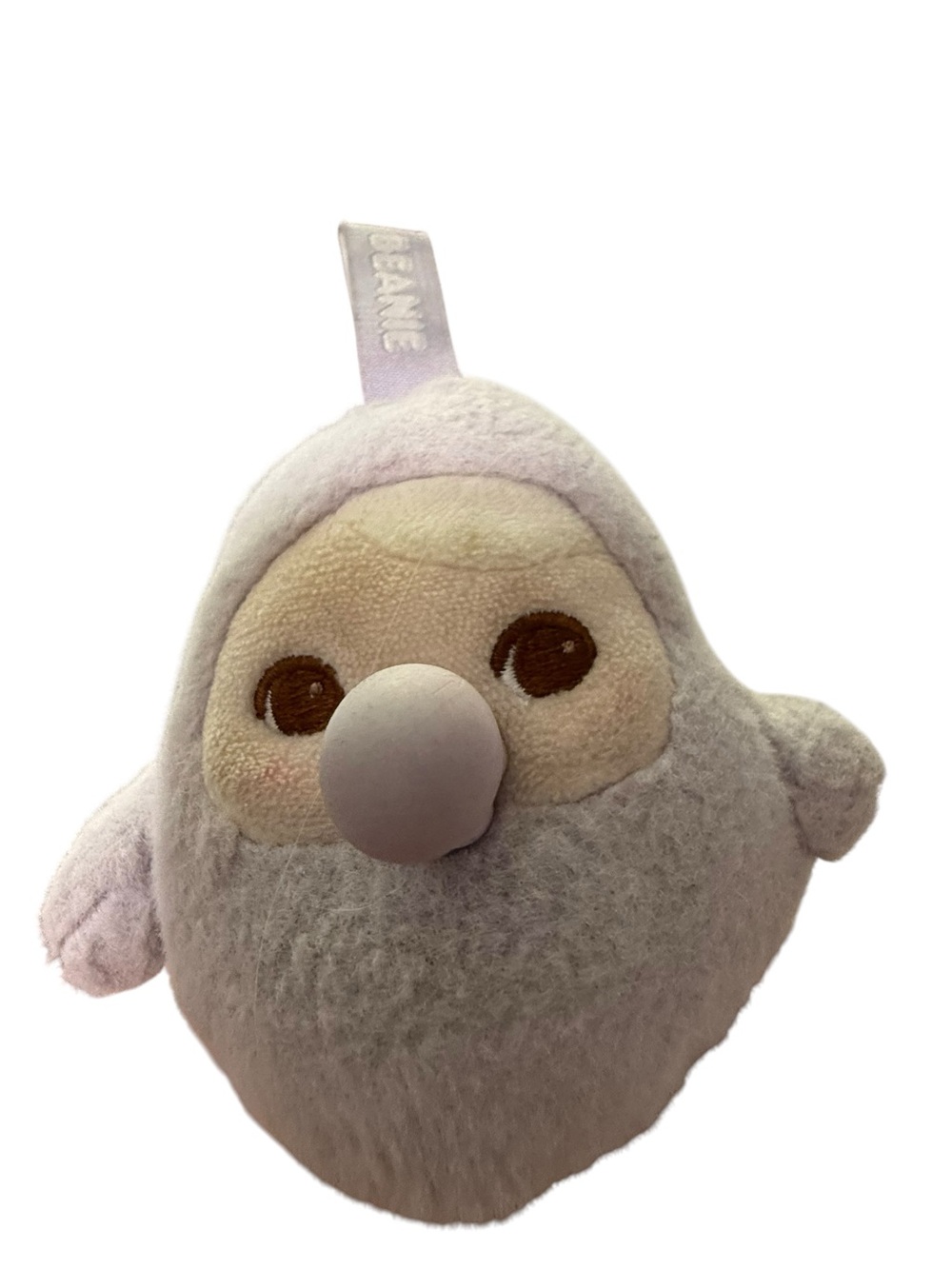Pop Mart Beanie The Little Puffin Plush Pendant Grey Designer Toy Keychain